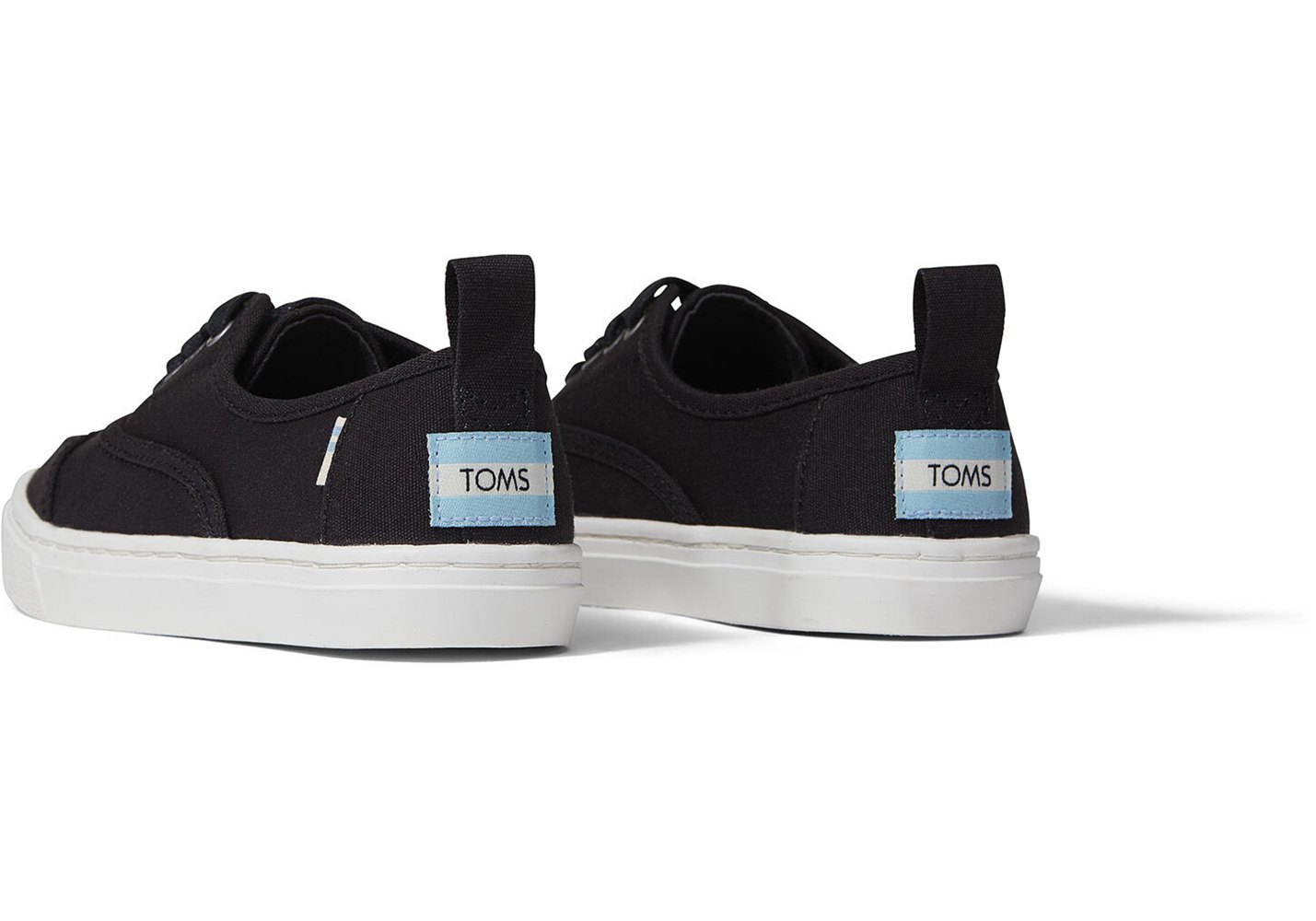 Toms Youth Cordones Sneakers Black - Kids - 39816-GLIV